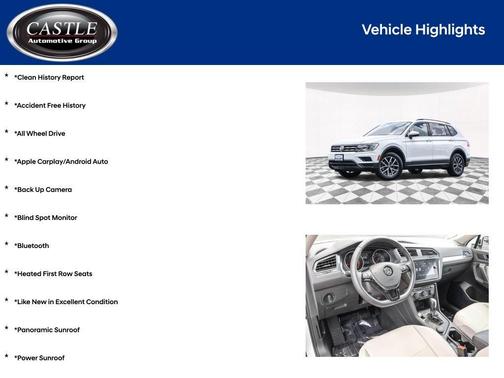 2020 Volkswagen Tiguan 2.0T SE