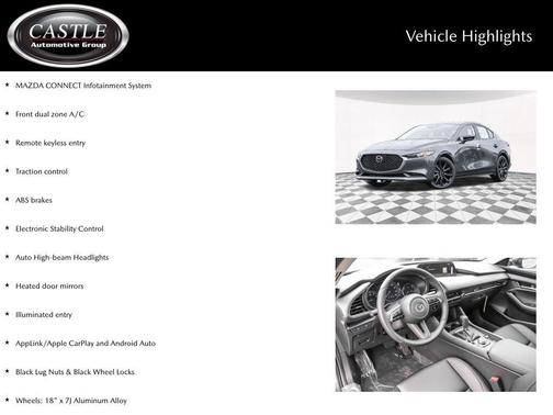 2026 Mazda Mazda3 FWD w/Select Package