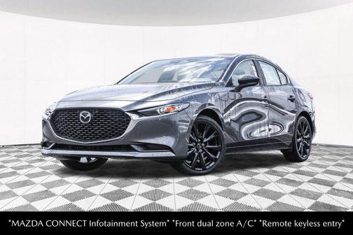 Machine Gray Metallic 2026 Mazda Mazda3 FWD w/Select Package