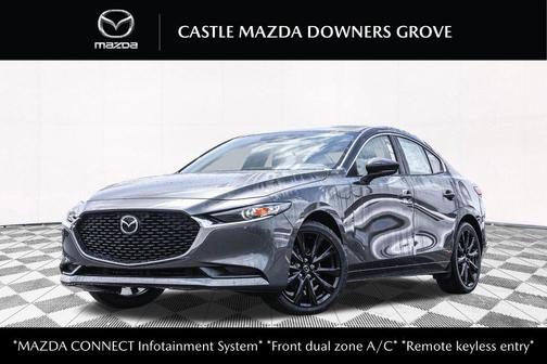Machine Gray Metallic 2026 Mazda Mazda3 FWD w/Select Package
