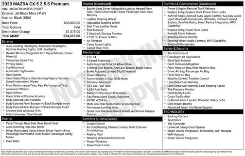 2023 Mazda CX-5 Preferred