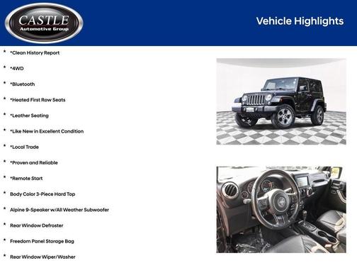 2017 Jeep Wrangler Sahara