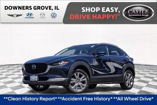 Deep Crystal Blue Mica 2023 Mazda CX-30 Premium Package