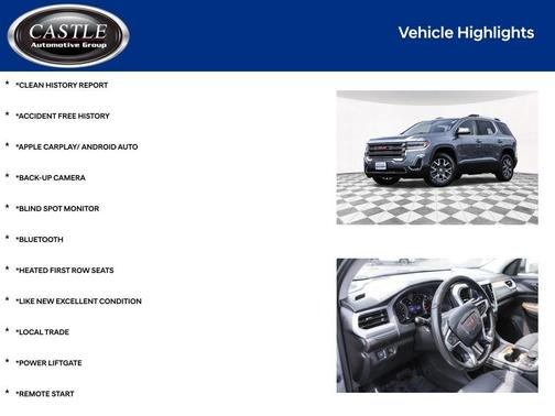 2021 GMC Acadia SLE