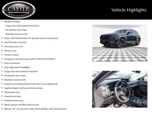 Jet Black Mica 2026 Mazda CX-50 2.5 S PREMIUM