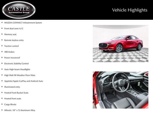 2026 Mazda Mazda3 FWD w/Preferred Package