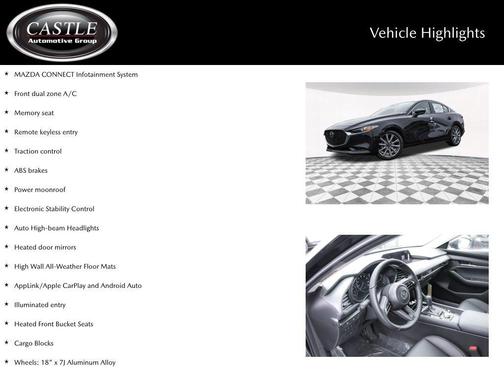 2026 Mazda Mazda3 FWD w/Preferred Package