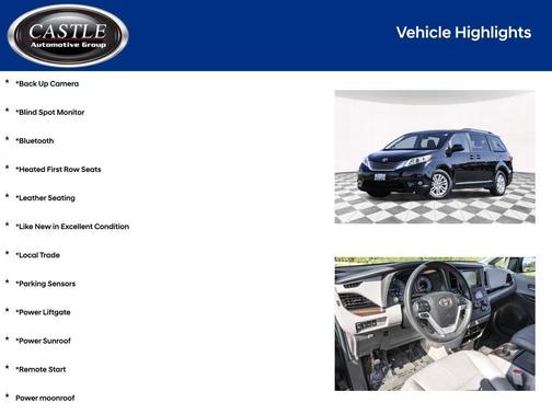 2017 Toyota Sienna XLE
