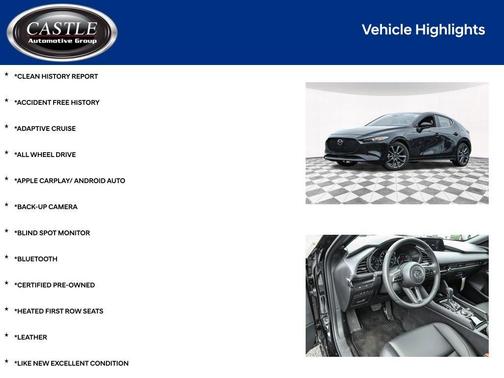 2024 Mazda Mazda3 FWD w/Preferred Package