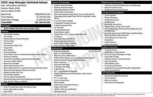 2020 Jeep Wrangler Unlimited Sahara
