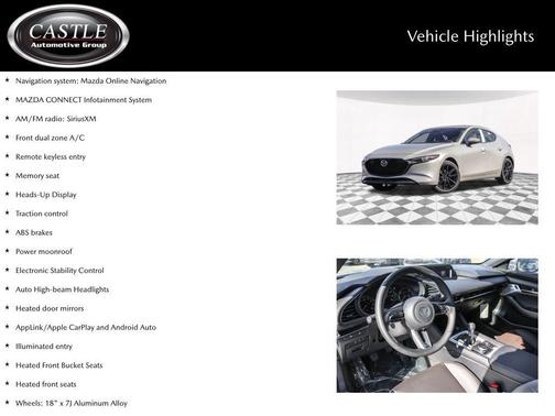 2026 Mazda Mazda3 FWD w/Premium Package