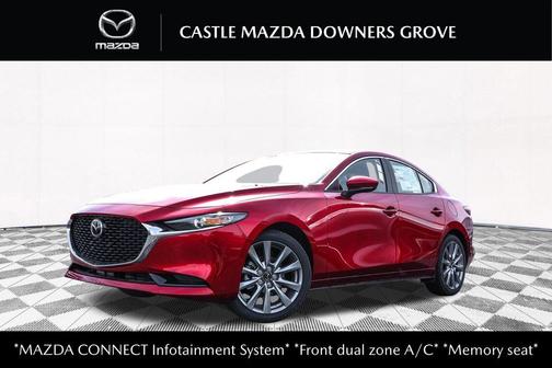 Soul Red Crystal Metallic 2026 Mazda Mazda3 FWD w/Preferred Package