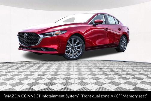 Soul Red Crystal Metallic 2026 Mazda Mazda3 FWD w/Preferred Package