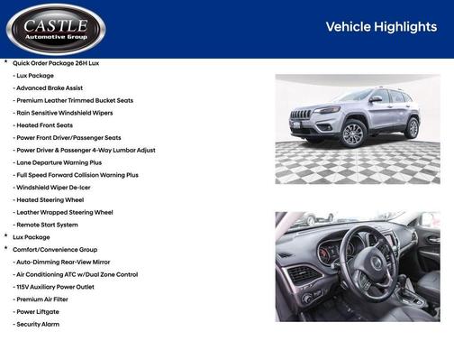 Billet Silver Metallic Clearcoat 2020 Jeep Cherokee Latitude Plus