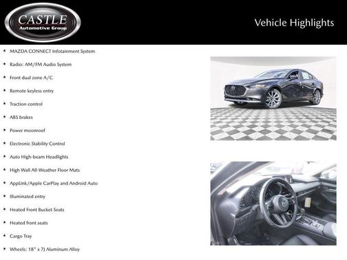 2026 Mazda Mazda3 FWD w/Preferred Package