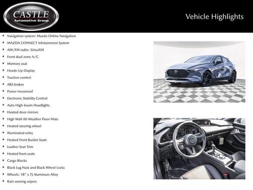 Polymetal Gray Metallic 2026 Mazda Mazda3 AWD w/Premium Package