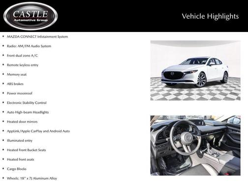 2026 Mazda Mazda3 FWD w/Preferred Package