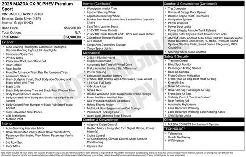 2025 Mazda CX-90 Premium