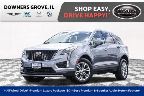 Satin Steel Metallic 2020 Cadillac XT5 Premium Luxury