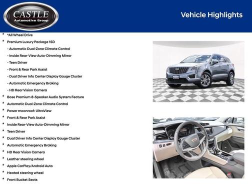 Satin Steel Metallic 2020 Cadillac XT5 Premium Luxury