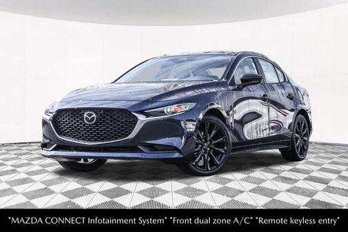 Deep Crystal Blue Mica 2026 Mazda Mazda3 FWD w/Select Package