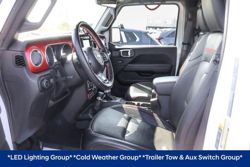 Bright White Clearcoat 2023 Jeep Wrangler Rubicon