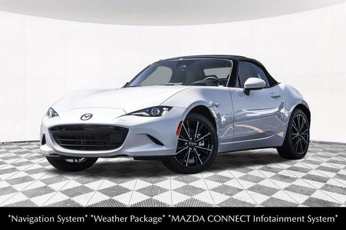 Snowflake White Pearl 2026 Mazda MX-5 Miata Grand Touring