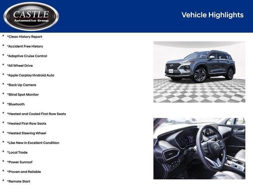 2020 Hyundai SANTA FE 2.0T Limited
