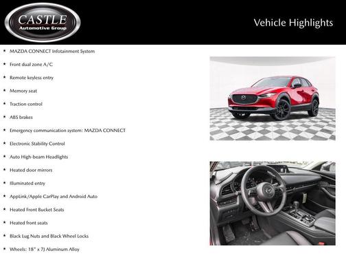 Soul Red Crystal Metallic 2026 Mazda CX-30 2.5 S Select Sport