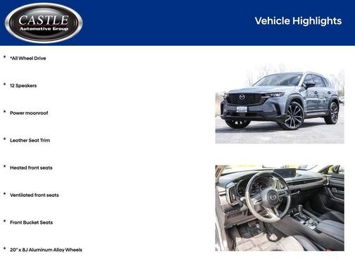 Polymetal Gray Metallic 2024 Mazda CX-50 2.5 S Premium Plus Package