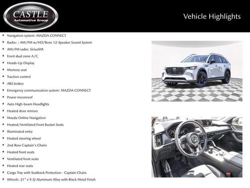 Platinum Quartz Metallic 2026 Mazda CX-90 3.3 Turbo Premium Sport