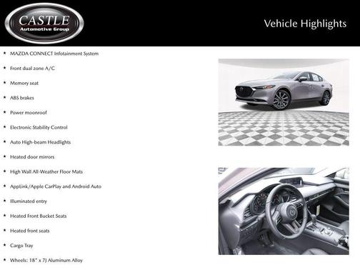 2026 Mazda Mazda3 FWD w/Preferred Package