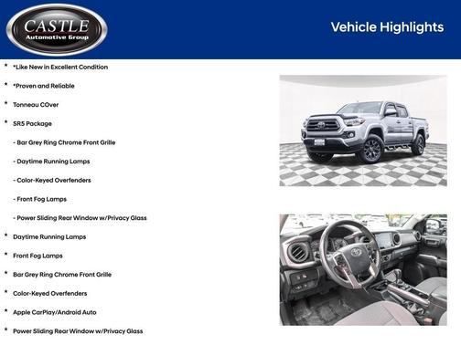 Silver Sky Metallic 2020 Toyota Tacoma SR5