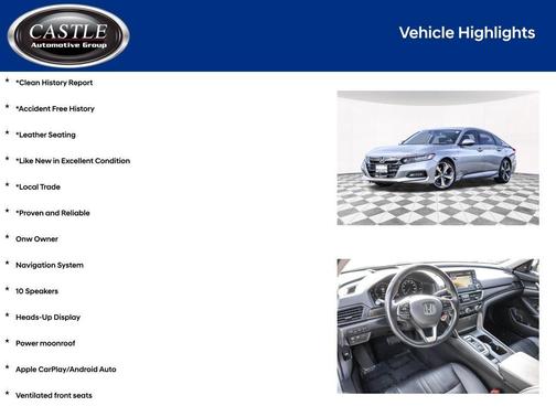 2019 Honda Accord Touring 2.0T