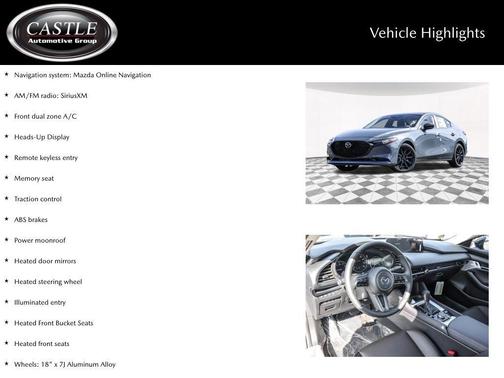 Polymetal Gray Metallic 2026 Mazda Mazda3 Premium Plus