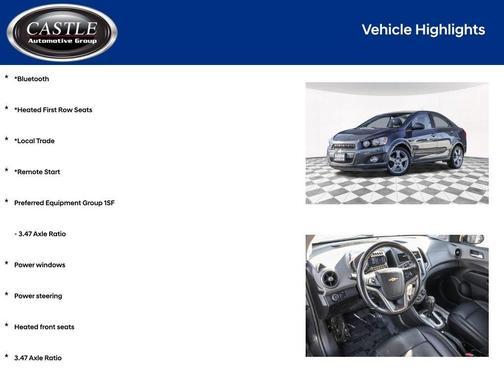 2013 Chevrolet Sonic LTZ