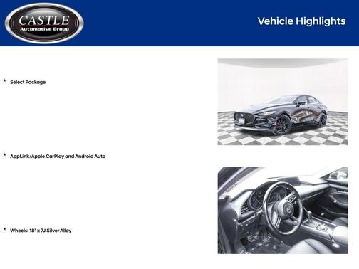 2021 Mazda Mazda3 FWD w/Select Package