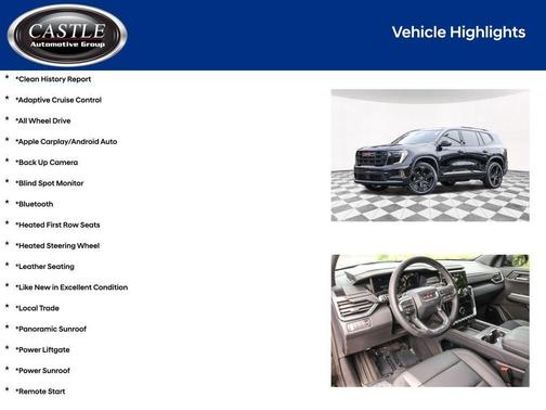 2024 GMC Acadia Elevation