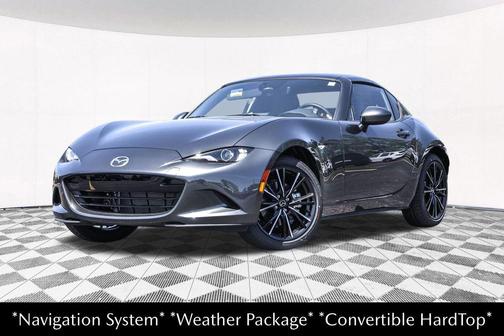 Machine Gray Metallic 2026 Mazda MX-5 Miata Grand Touring