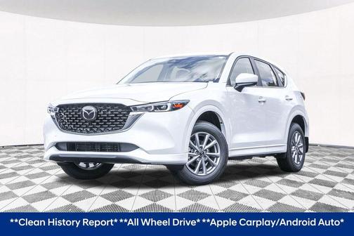 Rhodium White Metallic 2025 Mazda CX-5 Preferred