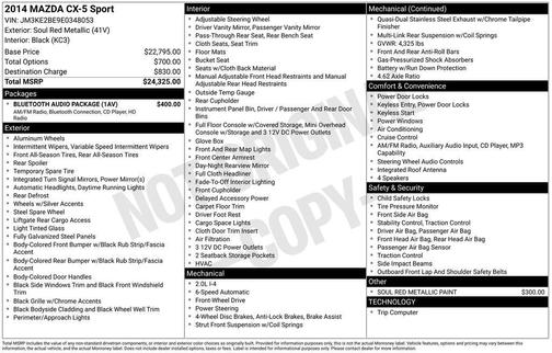 2014 Mazda CX-5 Sport