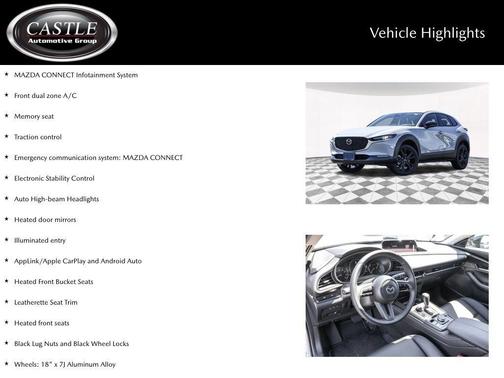 Aero Gray Metallic 2026 Mazda CX-30 Select