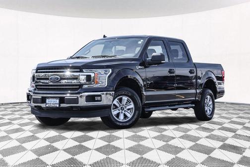 Shadow Black 2018 Ford F-150 XLT