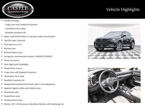 Jet Black Mica 2026 Mazda CX-50 2.5 S PREMIUM