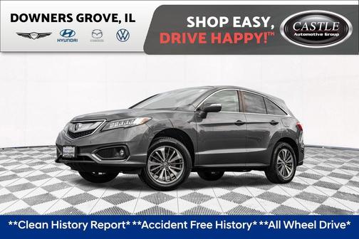 Modern Steel Metallic 2017 Acura RDX Advance Package