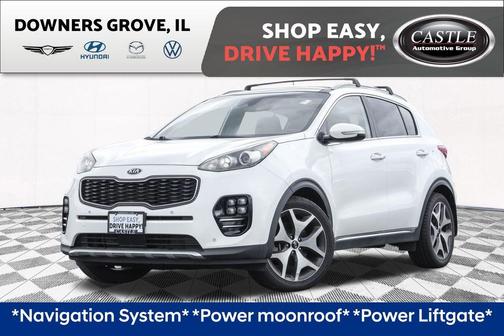 Snow White Pearl 2017 Kia Sportage SX Turbo