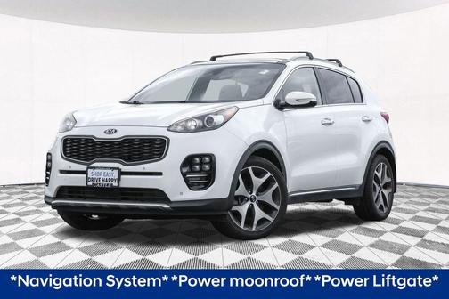 Snow White Pearl 2017 Kia Sportage SX Turbo