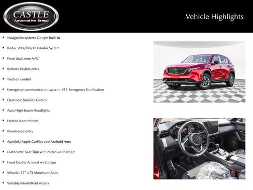 Soul Red Crystal Metallic 2026 Mazda CX-5 Select