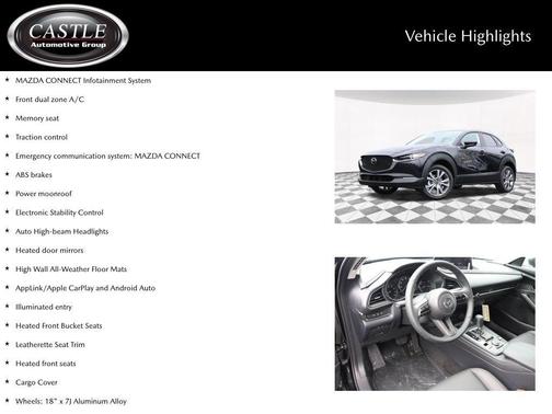 Jet Black Mica 2026 Mazda CX-30 Preferred