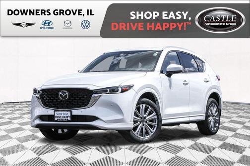 Rhodium White Metallic 2023 Mazda CX-5 2.5 Turbo Signature
